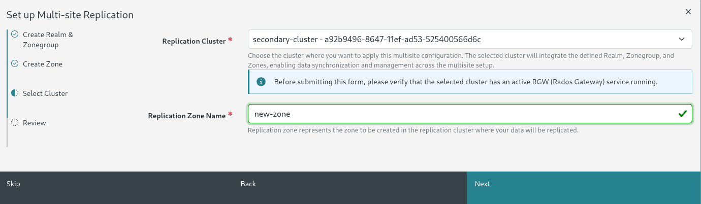 Step 3: Cluster Selection