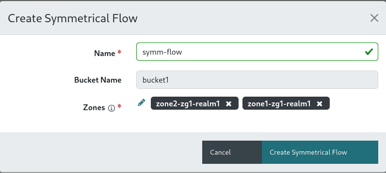 Step 2: Symmetrical Flow Setup